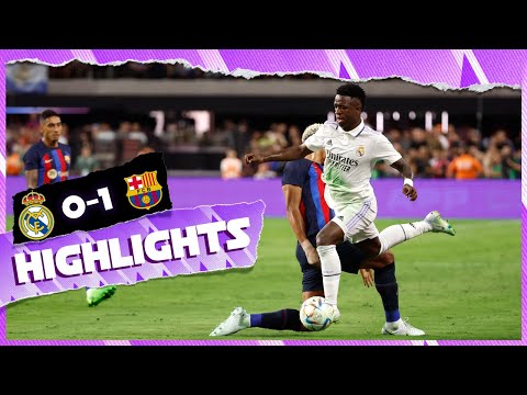 HIGHLIGHTS | Real Madrid 0-1 FC Barcelona | Las Vegas