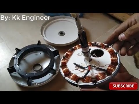 12V Ceilling Fan Motor Winding Repairing