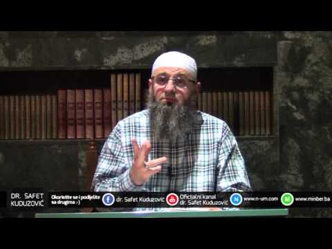 Kratki klip_Uspjeh čovjeka je da slijedi Uputu_dr. Safet Kuduzović