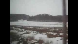 preview picture of video 'Winterlandschaft - Mit dem Metronom von Kreiensen nach Freden'