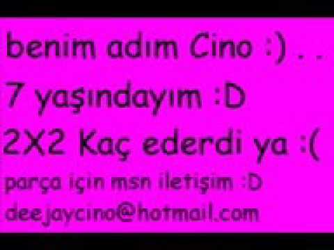 Dj cino matematik yazılısı