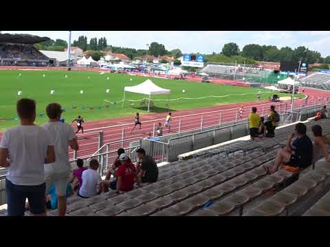 Relais 4x100m EPA Fra esp mi Niort 15 07 2018