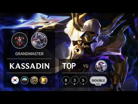 Kassadin Top vs Fiora - KR Grandmaster Patch 9.7