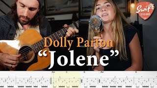 Dolly Parton "Jolene" Fingerstyle Guitar Lesson + Tabs!