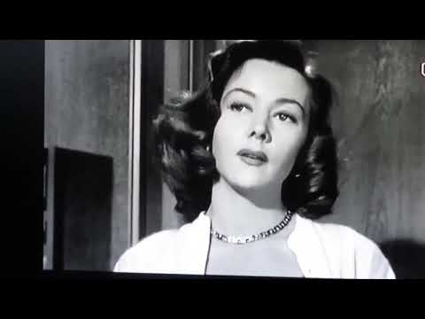 Robert Mitchum meeting  Gloria Grahame - clip 1 from film Not as a Stranger (1955)