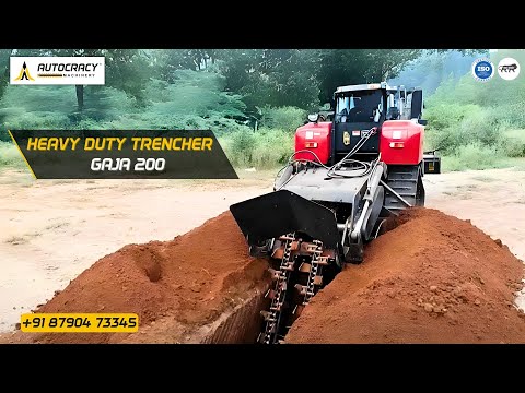 Autocracy Machinery - Trencher India