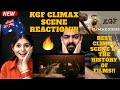 KGF CLIMAX SCENE REACTION By An AUSTRALIAN Couple KANNADA Full KGF CLIMAX FIGHT Scene Reaction