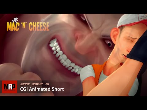 Funny Action CGI 3D Animated Short Film ** MAC 'n' CHEESE ** Intense Animation by ColorBleed Studios