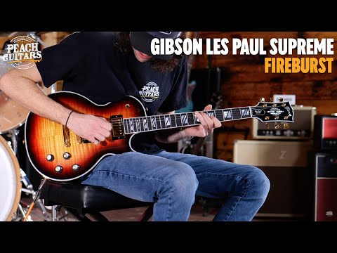 No Talking...Just Tones | Gibson Les Paul Supreme | Fireburst