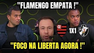 🔥 Flamengo empata com Vasco, mas agora o foco é a Libertadores!
