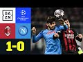 AC Mailand SSC Neapel Viertelfinale Hinspiel UEFA Champions League DAZN Highlights