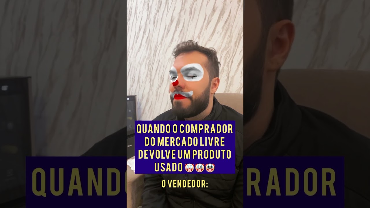 Devolução de produto USADO no Mercado Livre 🤡🤡🤡 #shortsfeed #shortsvideo #shorts