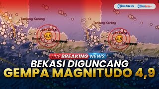BREAKING NEWS: Bekasi Diguncang Gempa M 4,9, Getaran Dirasakan Warga Jakarta dan Sekitarnya