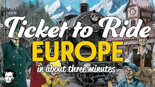 Ticket To Ride Europe in about 3 minutes