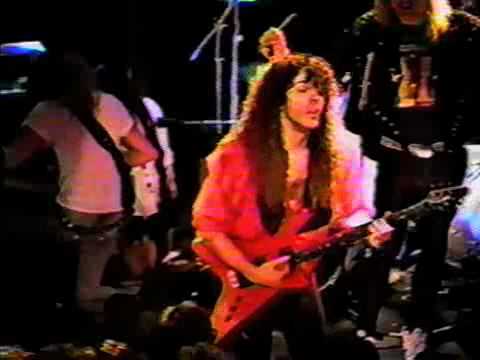 Cacophony - Jason Becker and Marty Friedman guitar duel  - live in Japan 89 rare video