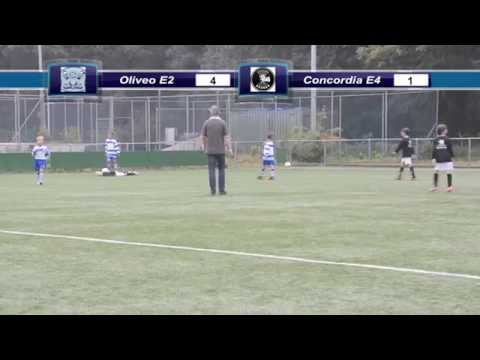 Concordia E4 - OLIVEO E2 -- jeugdvoetbal voor de beker