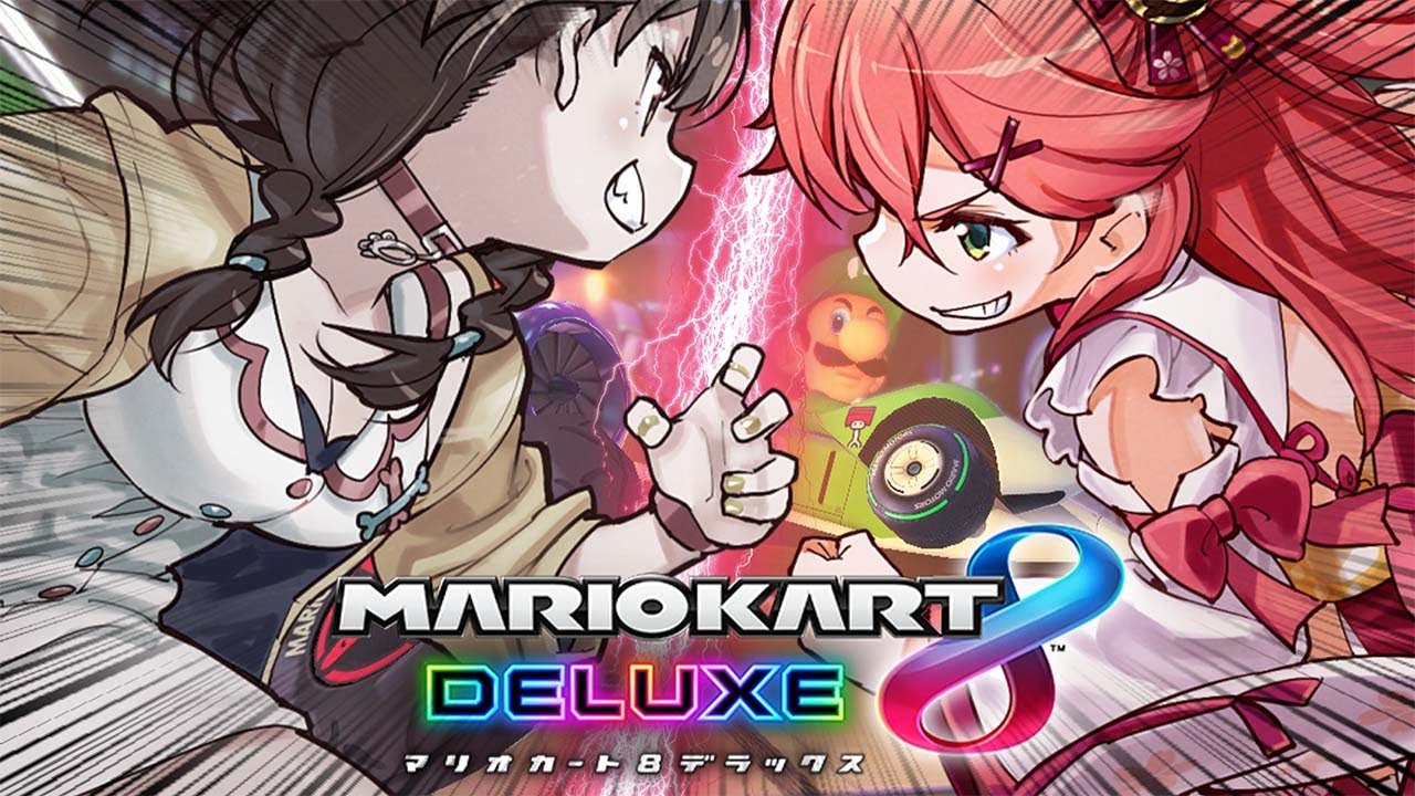 【 マリオカート8DX 】みっころねマリカPOINT対決！！！！！【ホロライブ/さくらみこ】