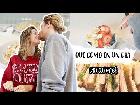 QUE COMO EN UN DÍA 🥗 | Mi día de libre