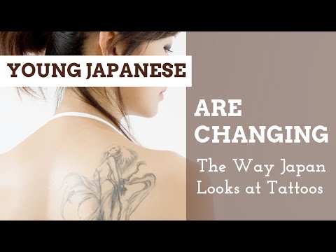 Young Generation Rejects Older Generation's Taboo On Tattoo Japan Style
