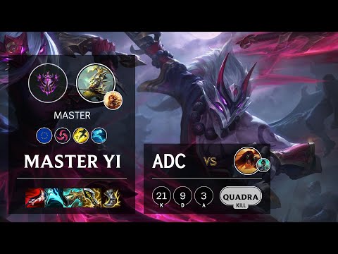 Master Yi ADC vs Sivir - EUW Master Patch 11.16