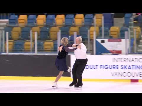 Camille Minogue Dan Young Silver Pattern Dance 2016 ISU Adult Figure Skating Competition Vancouver