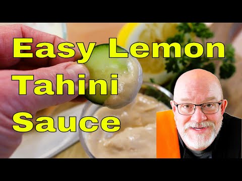 Easy Lemon Tahini Sauce | It's Only Food w/ Chef John Politte