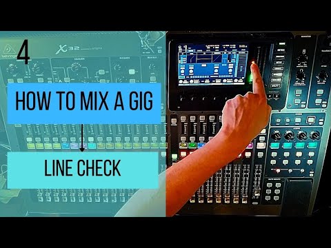 Sound Check Tutorial: How To Mix A Gig (Part 4)
