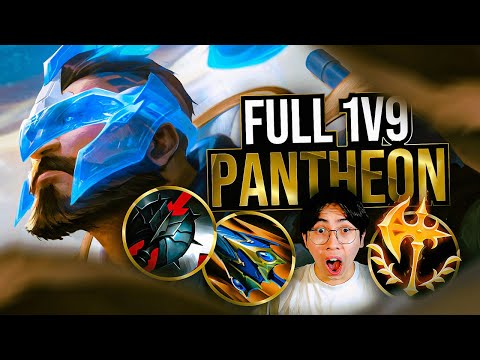 How to 1v9 and STOMP with Pantheon Jungle | perryjg
