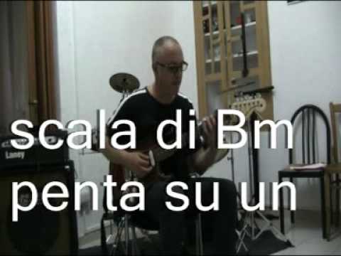 lesson guitar pentatonica bY LIUTO Ciccio Vescio