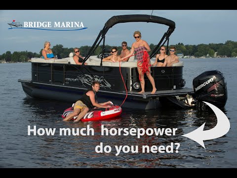 Pontoon Boats Vs. Horsepower: What Kind of Horsepower Do I Need on My New Pontoon Boat?