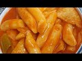 Tteokbokki Hot And Spicy Korean Rice Cake Super Quick And Easy Recipe By Estella Channel