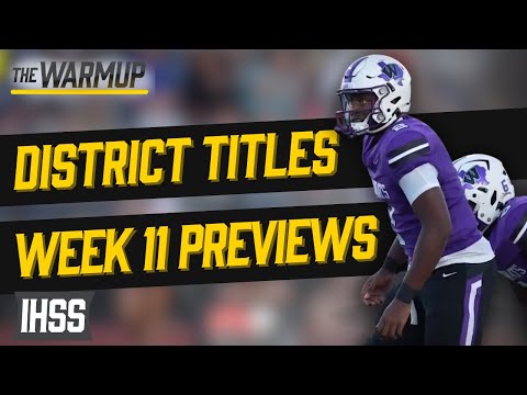 Week 11 Previews and an interview with Clear Lake DB Damani Maxson