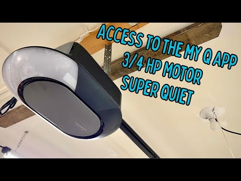 Chamberlain B4603T MYQ Smart Garage Door Opener Review | Easy install and Quiet Operation