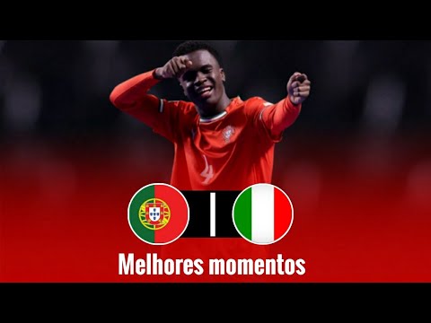 Portugal vs Itália- UEFA Futsal Euro u19 - Melhores momentos 