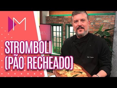 Stromboli (pão recheado) - Mulheres (23/07/18)