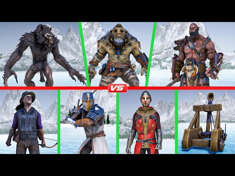 EVIL HORDE ATTACK TO MEDIEVAL ARMY | Ultimate Epic Battle Simulator 2