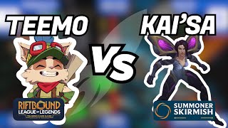 Teemo vs Kai'sa | Summoner Skirmish at TC's Rockets