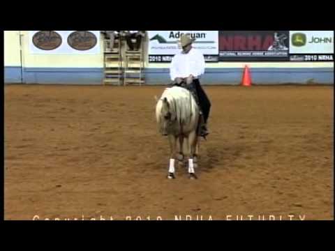 2010 NRHA Futurity Shiners Voodoo Dr and Thiago Boechat