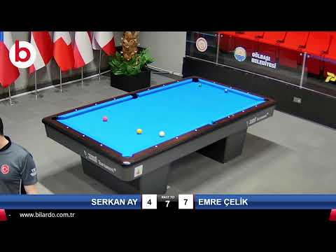 SERKAN AY & EMRE ÇELİK Bilardo Maçı - 