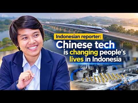 Indonesian reporter: Chinese tech is changing people's lives in Indonesia