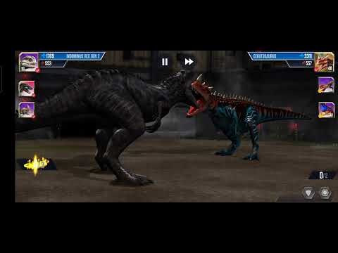 BATTLE STAGE (74 75 76 ) / Jurassic world the game #1016