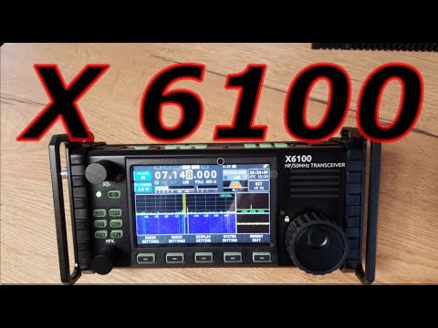 Xiegu X6100: Bicycle portable