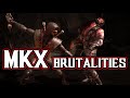 Mortal Kombat XL All Brutalities Updated ReCaptured