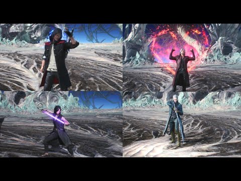 Devil May Cry 5 | All Character Bloody Palace Ending