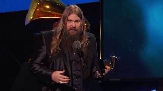 Chris Stapleton Wins Best Country Solo Performance  | Acceptance Speech | 60th GRAMMYs