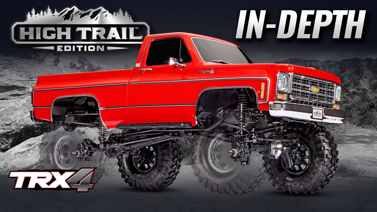 RC auto Traxxas TRX-4 Chevrolet K10 1979 TQi 1:10 RTR, modré