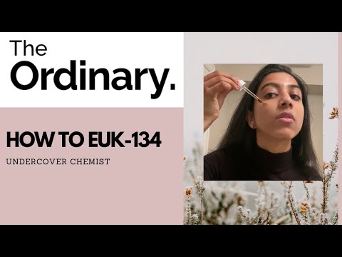 How to Use The Ordinary EUK-134 with Sunscreens in the Morning