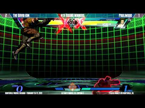 Huntsville UMvC3 Session - Dizzy D vs Pauliwood