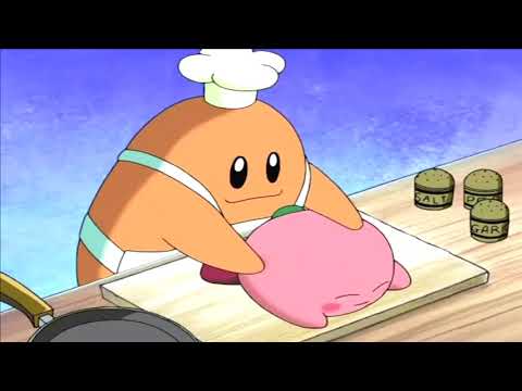 kirby getting a massage