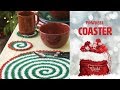 Crochet Swirly Coasters | EASY | The Crochet Crowd